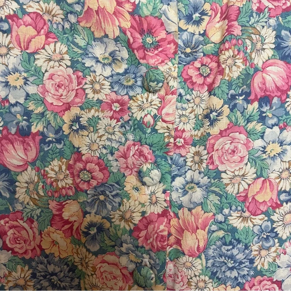 VTG The Eagle's Eye for Children‎ 80s Pink Roses Toddler Prairie Dress 10 USA